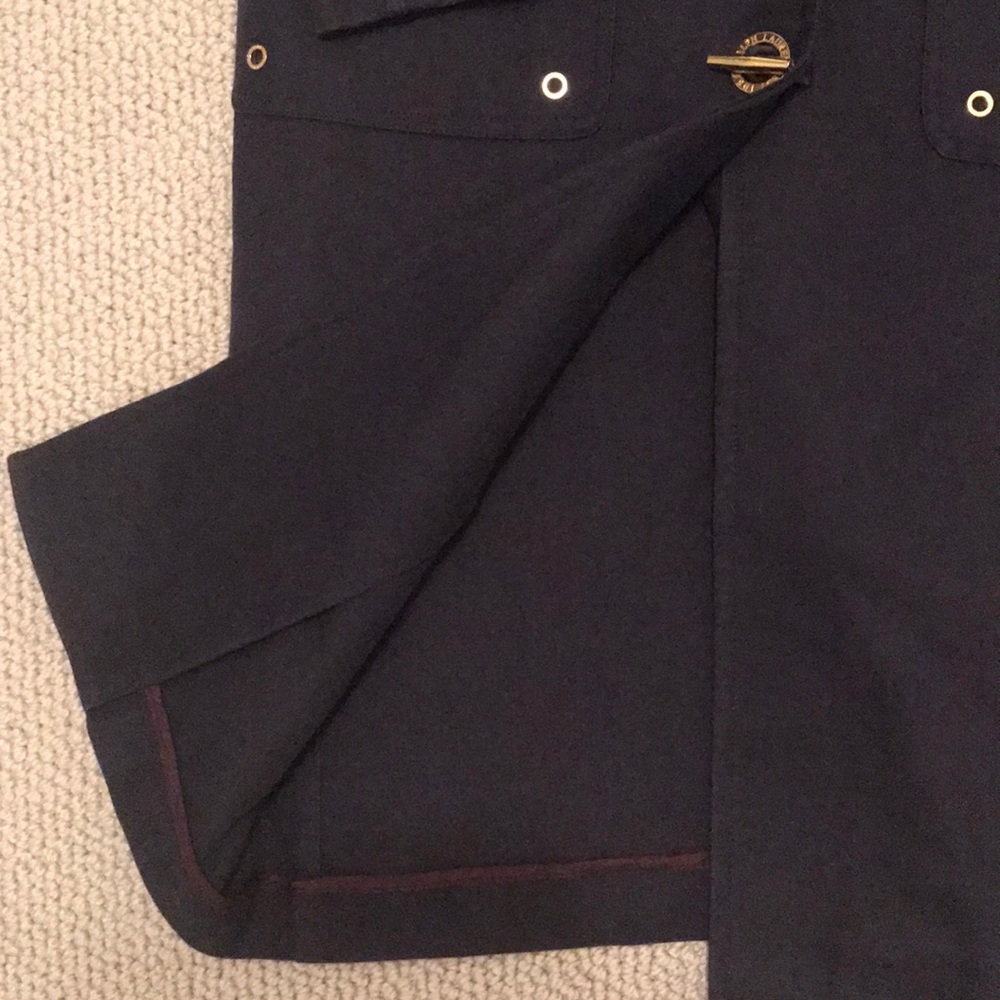 Navy blue Ralph Lauren Black Label Rain Coat - Picture 6 of 6